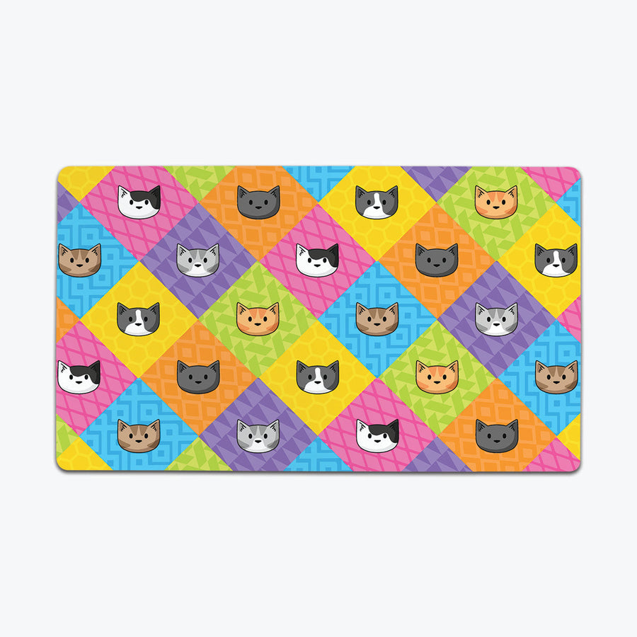 Doodle Cat Pattern Playmat