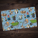 Garden Cats Playmat