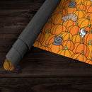 Halloween Pumpkin Cats Playmat