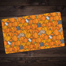 Halloween Pumpkin Cats Playmat