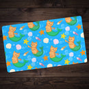 Mermaid Cats and Sea Shells Playmat