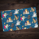 Teacher Cats Playmat