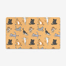 Yoga Cats Playmat