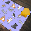 Yoga Cats Playmat