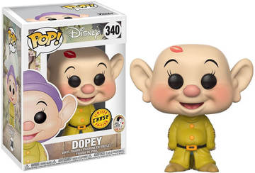 Pop! Vinyl: Disney's Snow White And The Seven Dwarfs - Dopey Chase  (Without Hat | With Kisses)