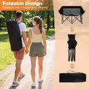 Double Camping Chair with Cup Holders Glass Racks and Mesh Pockets