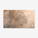 Abstract Textured Brown Playmat
