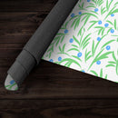 Blue Blooms Pattern Playmat