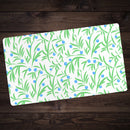 Blue Blooms Pattern Playmat
