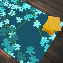 Blue Cherry Blossom Playmat