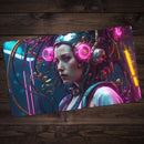 Cyberpunk Helmet Playmat