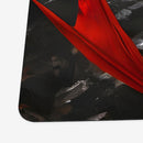 Fiery Red Dragon Playmat