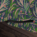 Green Tropical Leaves Playmat