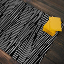Lines on Black Playmat