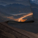 Night Scene in Japan Playmat
