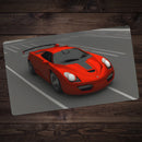 Red Sports Car Playmat