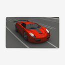 Red Sports Car Playmat