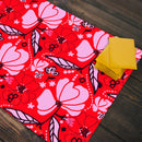 Retro Red Playmat