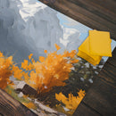 White Snowy Mountains Playmat