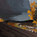 White Snowy Mountains Playmat
