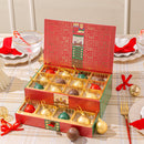 Nutcracker Ornament Chocolate Gift Box | Edible Chocolate Christmas Tree Ornaments | Bonnie & Pop