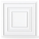 Drop Ceiling Tiles 24" x 24" PVC Ceiling Panels with 3D Decorative Patterns 24-Pack
