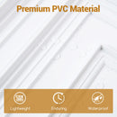 Drop Ceiling Tiles 24" x 24" PVC Ceiling Panels with 3D Decorative Patterns 24-Pack