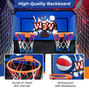 Dual Shot Basketball Arcade Game with 8 Game Modes and 4 Balls