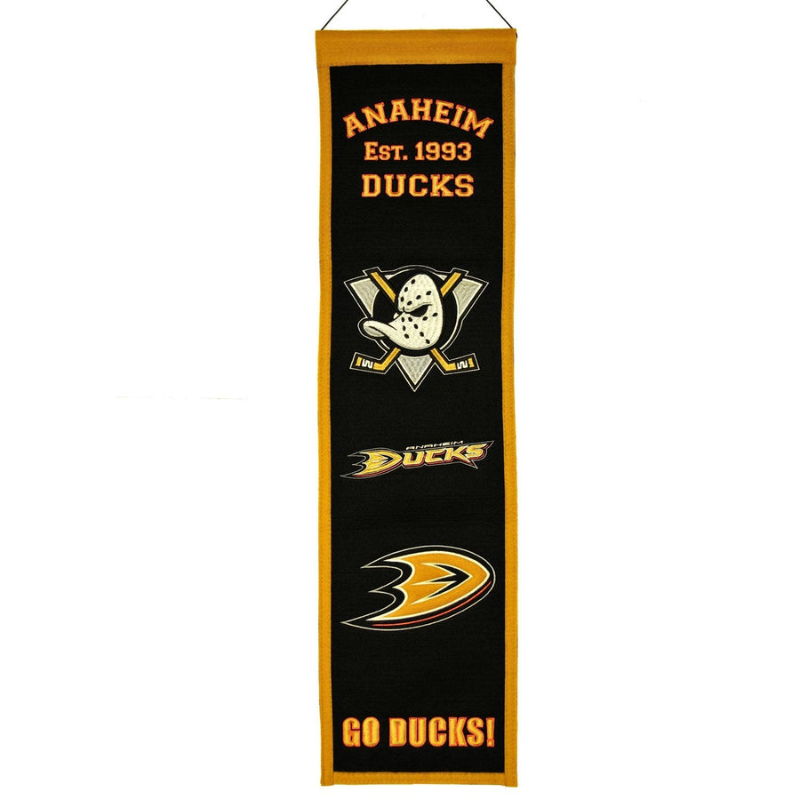 Anaheim Ducks NHL Logo Heritage Banner