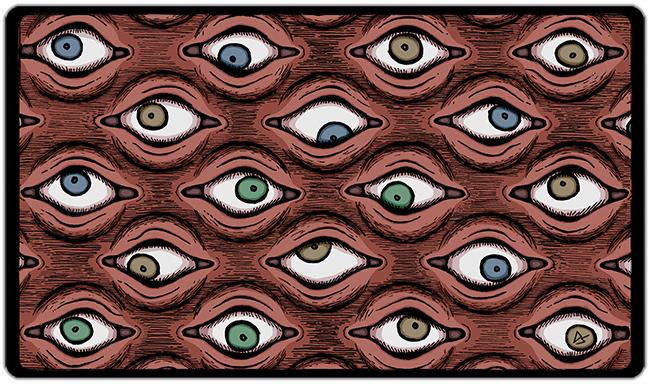 Wall of Panic Playmat