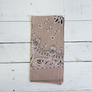 Dusty Rose Muted Color Bandana | Boho Hair Scarf Headband