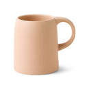 Dusty Tan Blush Ceramic Tea Infuser Mug  | 2-in-1 Tea Steeper Cup | 11 oz