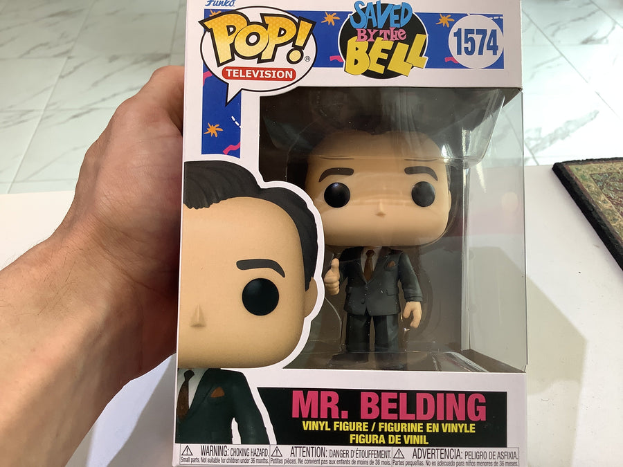 Funko Pop Television Saved By The Bell Mr.Belding 1574