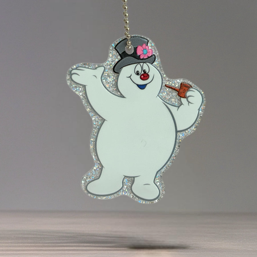 Frosty The Snowman Charm - Tumbler Handle Charm