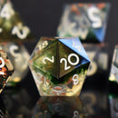 Earthbind Sharp-Edged Resin Dice Set