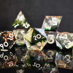 Earthbind Sharp-Edged Resin Dice Set