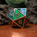 Emerald & Bronze Metal 35mm D20