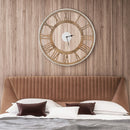 16-20 Inch Silent Wall Clock with Roman Numerals