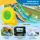 610W Bounce House Blower with Handle and Ground Stakes