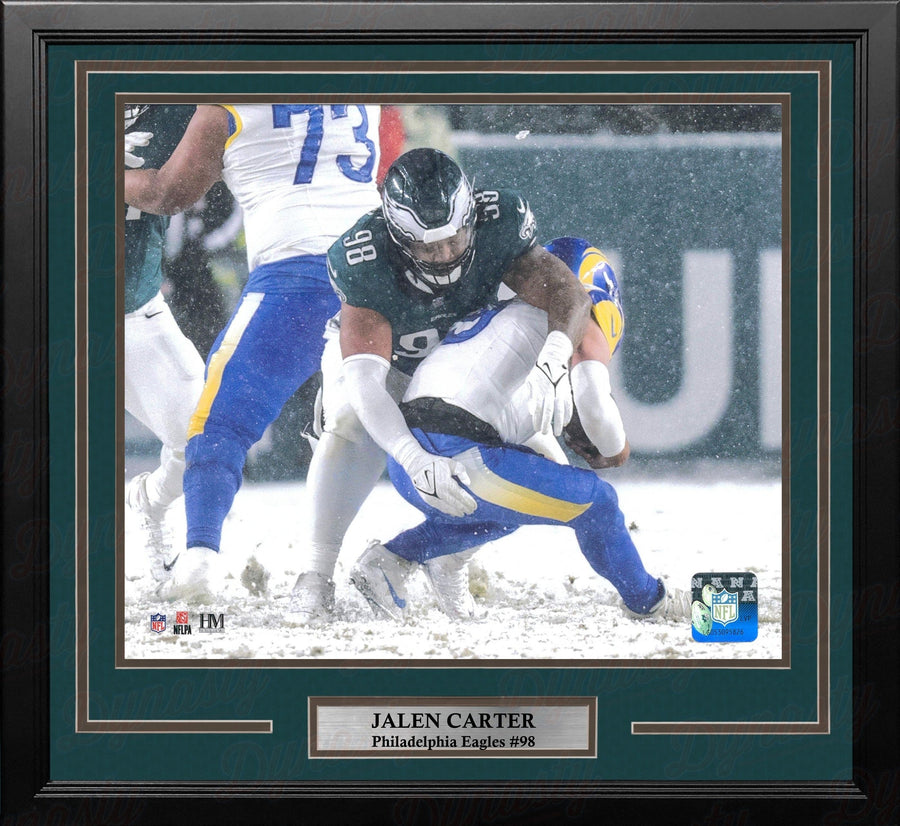Jalen Carter Snow Bowl Sack Philadelphia Eagles 16