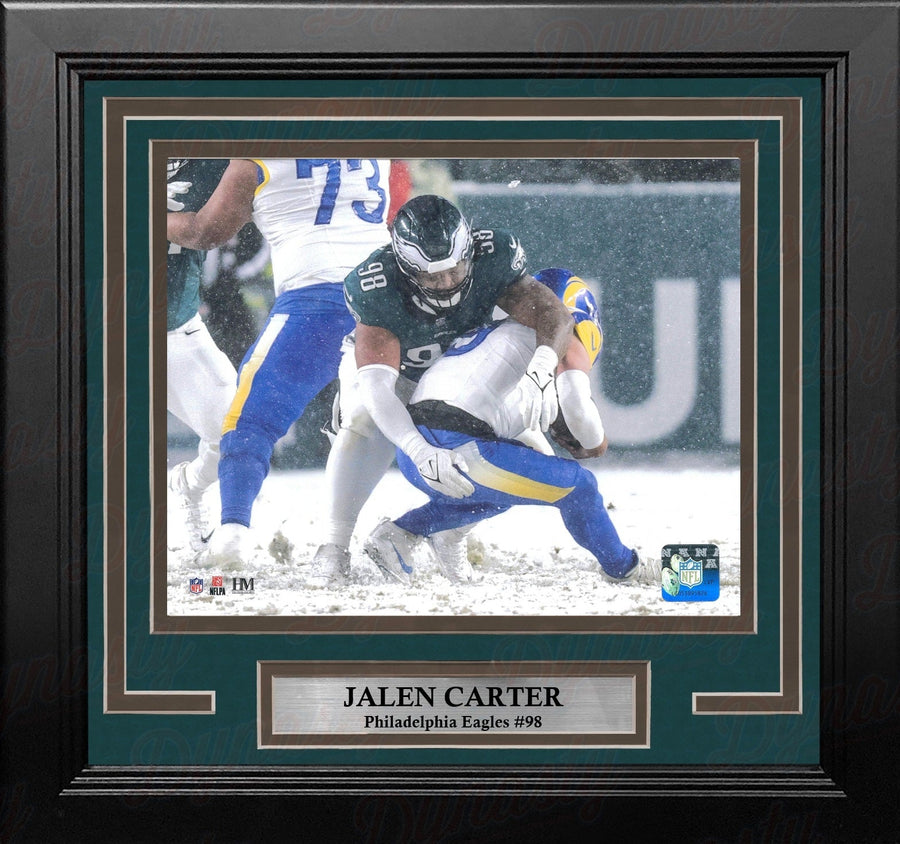 Jalen Carter Snow Bowl Sack Philadelphia Eagles 8