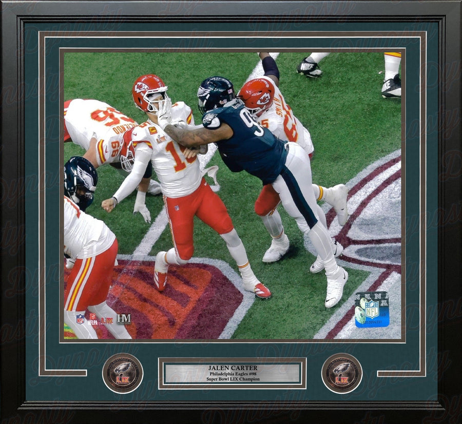 Jalen Carter Hits Mahomes Philadelphia Eagles 11