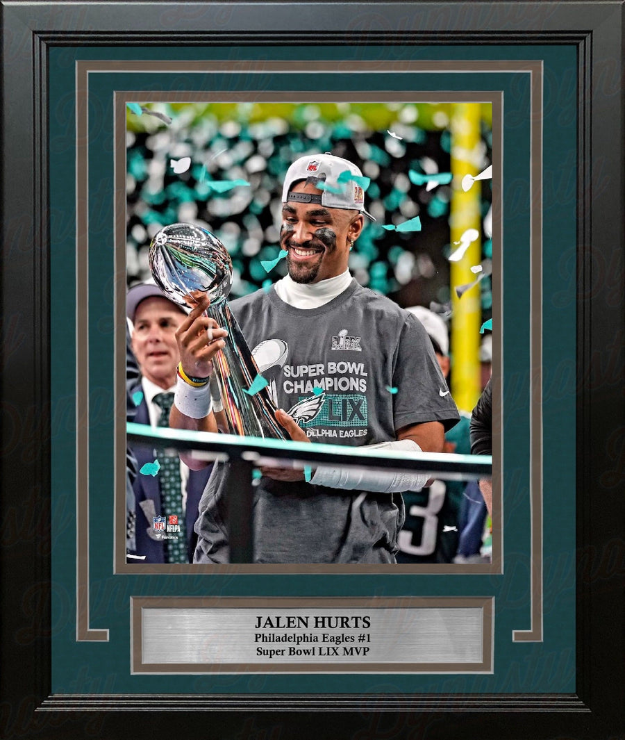 Jalen Hurts Super Bowl LIX Lombardi Trophy Philadelphia Eagles 8