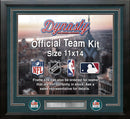 Philadelphia Eagles Super Bowl LIX Champions Custom NFL Football 11x14 Picture Frame Kit (3 Colors)