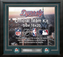 Philadelphia Eagles Super Bowl LIX Champions Custom NFL Football 16x20 Picture Frame Kit (3 Colors)