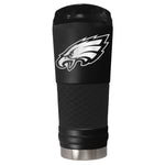 Philadelphia Eagles "The Draft" 24 oz. Stainless Steel Travel Tumbler - Black