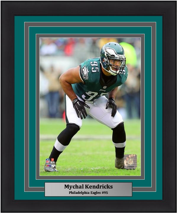 Mychal Kendricks in Action Philadelphia Eagles NFL Football 8