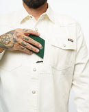 Earl Denim Shirt - Natural