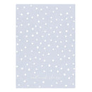 Eat and Sleep Dotted Blue Tea Towel | Extra Large 20" W x 27.5" L | In a Gift Box! | Gift for Her