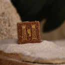 Egyptian Gold Sandstone Stone Dice Set - Dice Around the World Collection